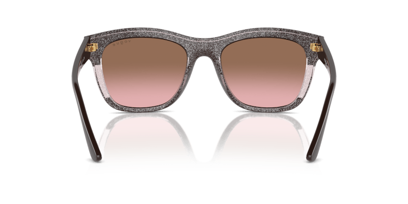 0VO5557S - Vogue - (Brown/Transparent Rose Glitter) Pink Gradient Brown - 54 - 19 - 140 MM - Ardor Eyewear 8056262012871