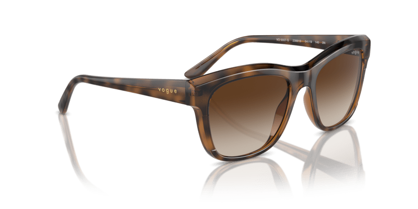 0VO5557S - Vogue - (Top Dark Havana/Light Brown) Brown Gradient - 54 - 19 - 140 MM - Ardor Eyewear 8056262012857