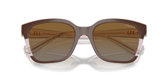 0VO5558S - Vogue - (Brown/Transparent Rose Glitter) Grey Gradient Brown Polarized - 55 - 19 - 140 MM - Ardor Eyewear 8056262012178