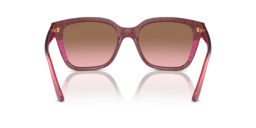 0VO5558S - Vogue - (Cherry/Transparent Fuchsia Glitter) Pink Gradient Brown - 55 - 19 - 140 MM - Ardor Eyewear 8056262012161