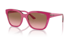 0VO5558S - Vogue - (Cherry/Transparent Fuchsia Glitter) Pink Gradient Brown - 55 - 19 - 140 MM - Ardor Eyewear 8056262012161