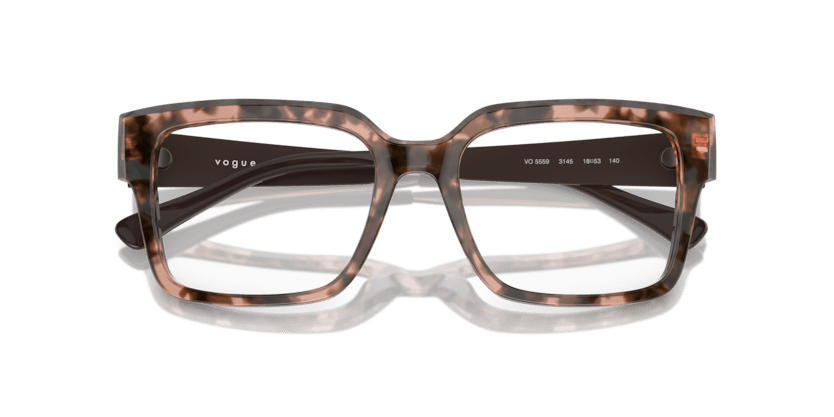 0VO5559 - Vogue - Pink - (Rose Tortoise 3145) - 51 - 18 - 140 MM - Ardor Eyewear 8056262006597