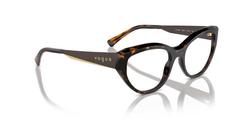 0VO5560 - Vogue - Brown - (Dark Havana W656) - 51 - 18 - 140 MM - Ardor Eyewear 8056262007839