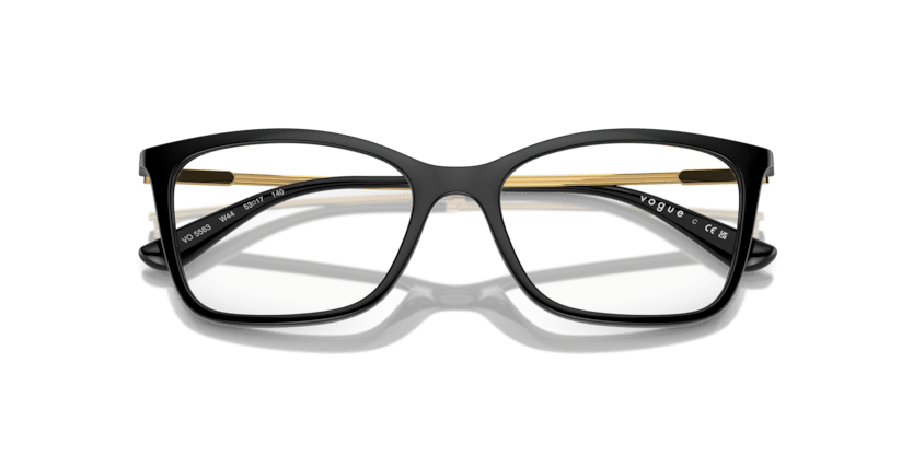 0VO5563 - Vogue - Black - (Black W44) - 51 - 17 - 140 MM - Ardor Eyewear 8056262005361