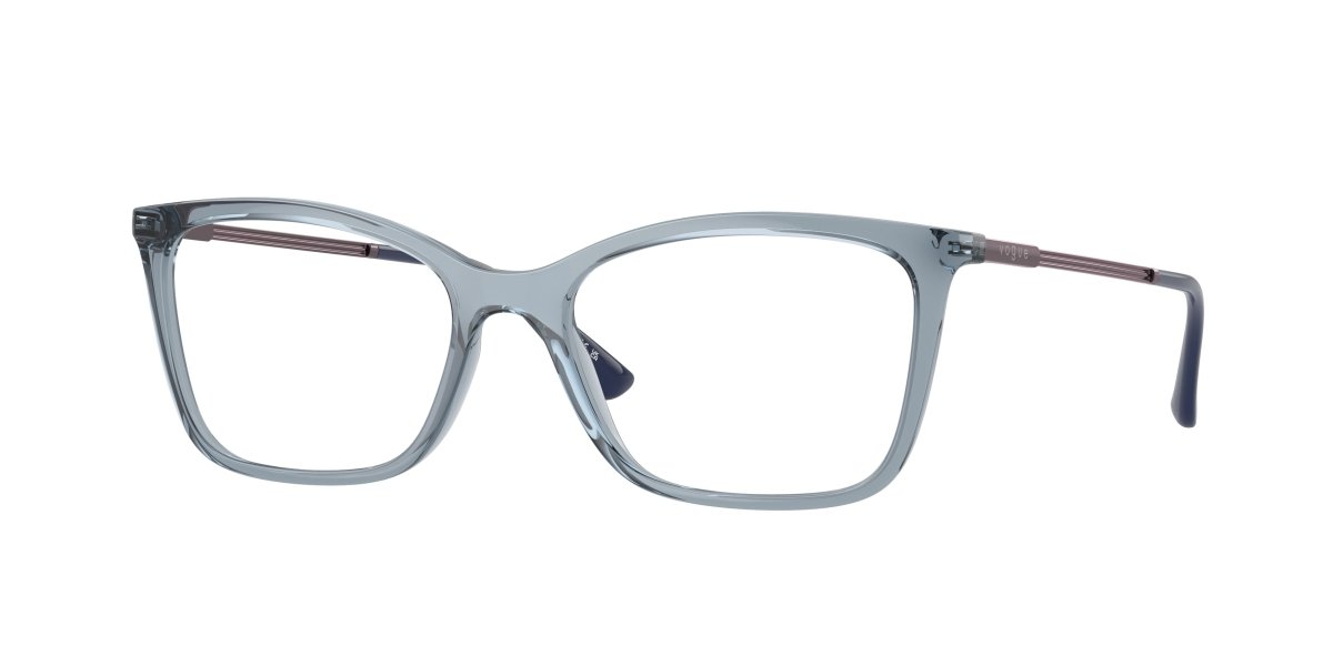 0VO5563 - Vogue - Blue - (Transparent Azure 2966) - 51 - 17 - 140 MM - Ardor Eyewear 8056262005323