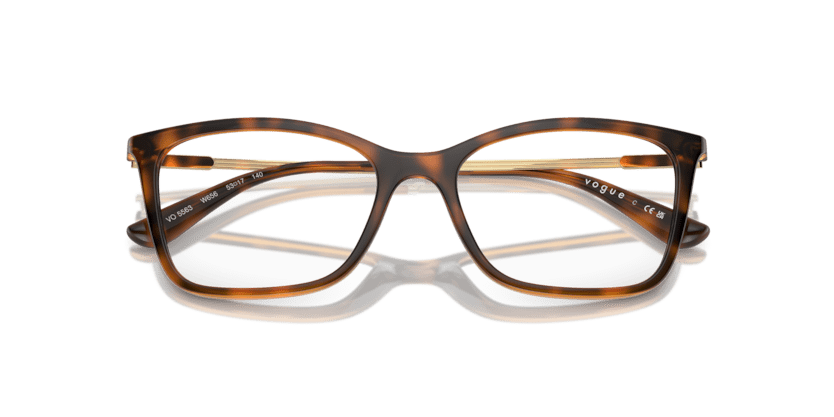 0VO5563 - Vogue - Brown - (Dark Havana W656) - 51 - 17 - 140 MM - Ardor Eyewear 8056262005385