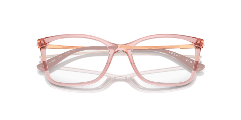 0VO5563 - Vogue - Pink - (Transparent Pink 2939) - 51 - 17 - 140 MM - Ardor Eyewear 8056262005309