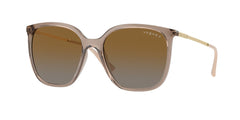 0VO5564S - Vogue - (Transparent Brown) Grey Gradient Brown Polarized - 54 - 17 - 140 MM - Ardor Eyewear 8056262005439