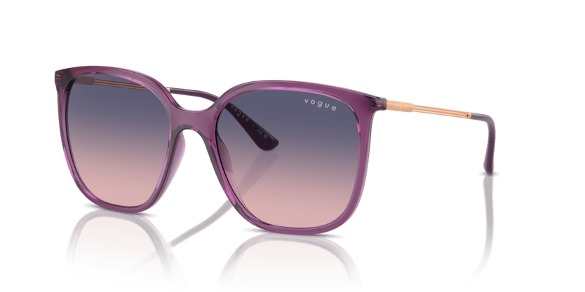 0VO5564S - Vogue - (Transparent Violet) Pink Gradient Blue - 54 - 17 - 140 MM - Ardor Eyewear 8056262005446