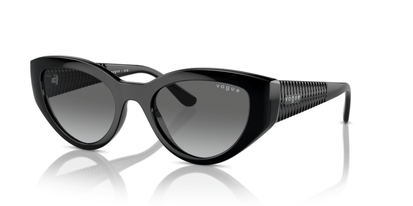 0VO5566S - Vogue - (Black) Gradient Grey - 52 - 20 - 135 MM - Ardor Eyewear 8056262043059