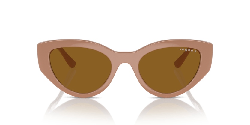 0VO5566S - Vogue - (Full Beige) Dark Brown Polarized - 52 - 20 - 135 MM - Ardor Eyewear 8056262043028