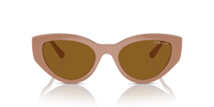 0VO5566S - Vogue - (Full Beige) Dark Brown Polarized - 52 - 20 - 135 MM - Ardor Eyewear 8056262043028