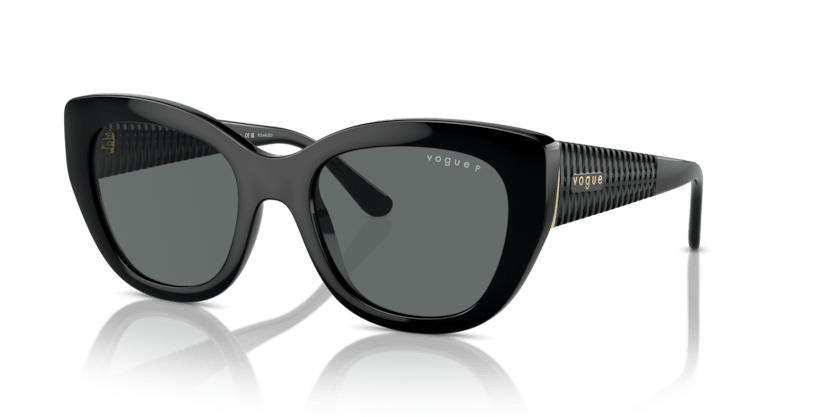 0VO5567S - Vogue - (Black) Dark Grey Polarized - 52 - 20 - 135 MM - Ardor Eyewear 8056262010594