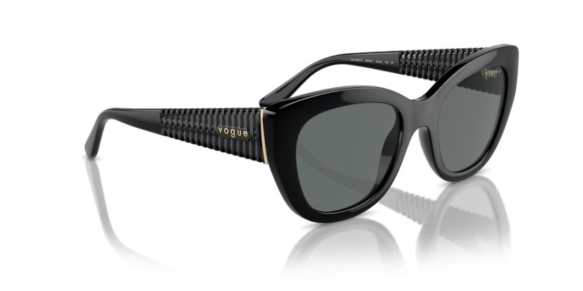 0VO5567S - Vogue - (Black) Dark Grey Polarized - 52 - 20 - 135 MM - Ardor Eyewear 8056262010594