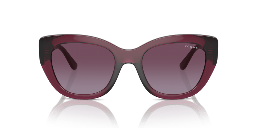 0VO5567S - Vogue - (Transparent Cherry) Violet Gradient - 52 - 20 - 135 MM - Ardor Eyewear 8056262010570