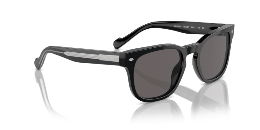 0VO5571S - Vogue - (Black) Black Smoke - 53 - 21 - 145 MM - Ardor Eyewear 8056262009482