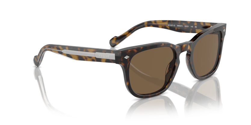 0VO5571S - Vogue - (Dark Havana) Dark Brown - 53 - 21 - 145 MM - Ardor Eyewear 8056262009499