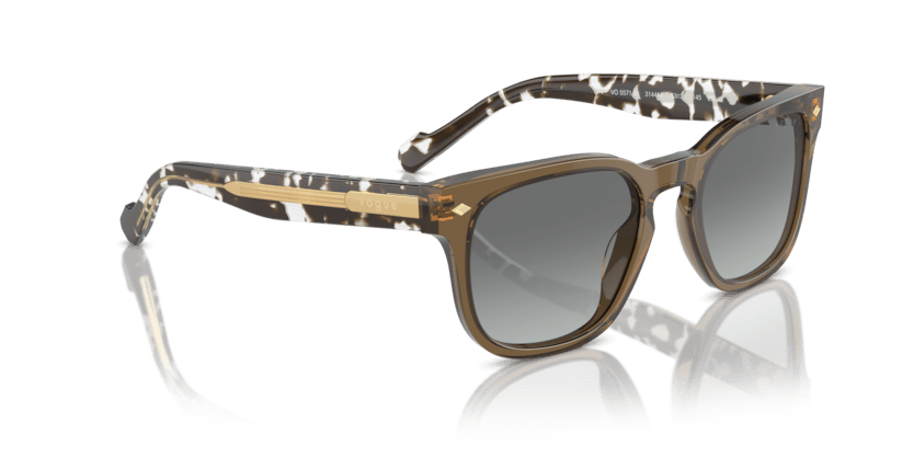 0VO5571S - Vogue - (Transparent Olive Green) Gradient Grey - 53 - 21 - 145 MM - Ardor Eyewear 8056262009512