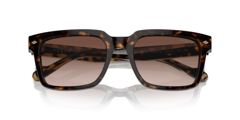 0VO5573S - Vogue - (Dark Havana) Gradient Brown - 55 - 20 - 145 MM - Ardor Eyewear 8056262009185