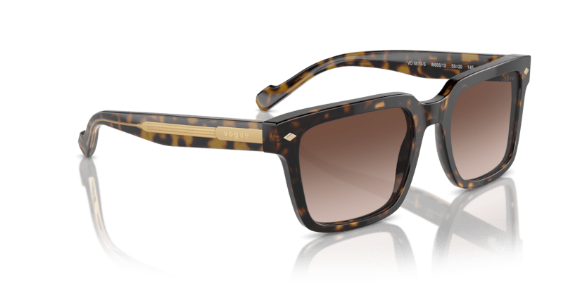 0VO5573S - Vogue - (Dark Havana) Gradient Brown - 55 - 20 - 145 MM - Ardor Eyewear 8056262009185