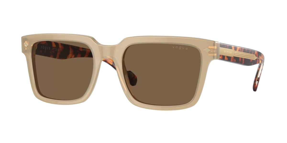 0VO5573S - Vogue - (Opal Beige) Dark Brown - 55 - 20 - 145 MM - Ardor Eyewear 8056262009192