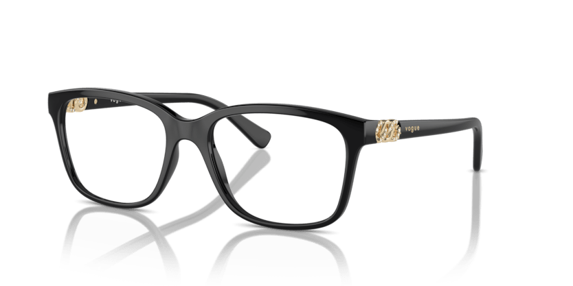 0VO5574B - Vogue - Black - (Black W44) - 51 - 17 - 140 MM - Ardor Eyewear 8056262006559