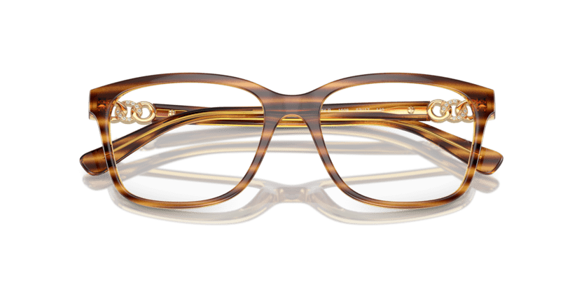 0VO5574B - Vogue - Brown - (Striped Dark Havana 1508) - 51 - 17 - 140 MM - Ardor Eyewear 8056262006474