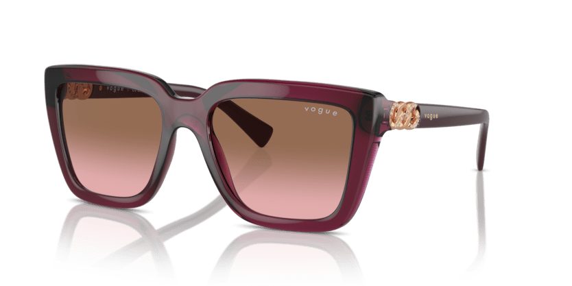 0VO5575SB - Vogue - (Transparent Cherry) Pink Gradient Brown - 55 - 18 - 140 MM - Ardor Eyewear 8056262006252