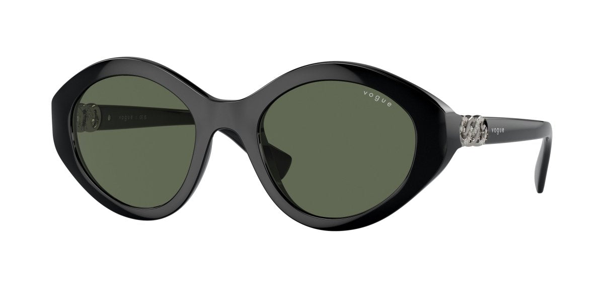 0VO5576SB - Vogue - (Black) Dark Green - 52 - 21 - 140 MM - Ardor Eyewear 8056262006320