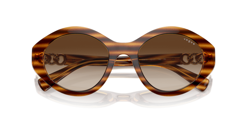 0VO5576SB - Vogue - (Striped Dark Havana) Brown Gradient - 52 - 21 - 140 MM - Ardor Eyewear 8056262006283