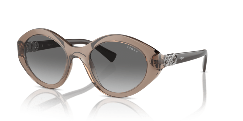 0VO5576SB - Vogue - (Transparent Brown) Gradient Dark Grey - 52 - 21 - 140 MM - Ardor Eyewear 8056262006290