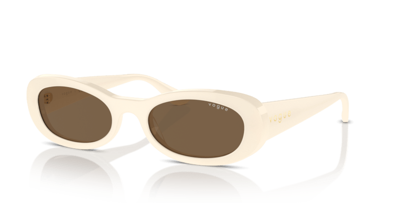 0VO5582S - Vogue - (Full Ivory) Dark Brown - 53 - 20 - 140 MM - Ardor Eyewear 8056262148020