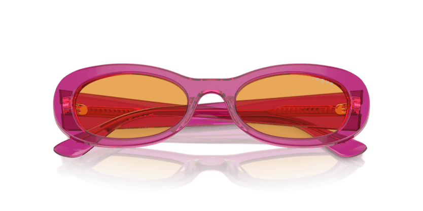 0VO5582S - Vogue - (Transparent Violet) Orange - 53 - 20 - 140 MM - Ardor Eyewear 8056262148006