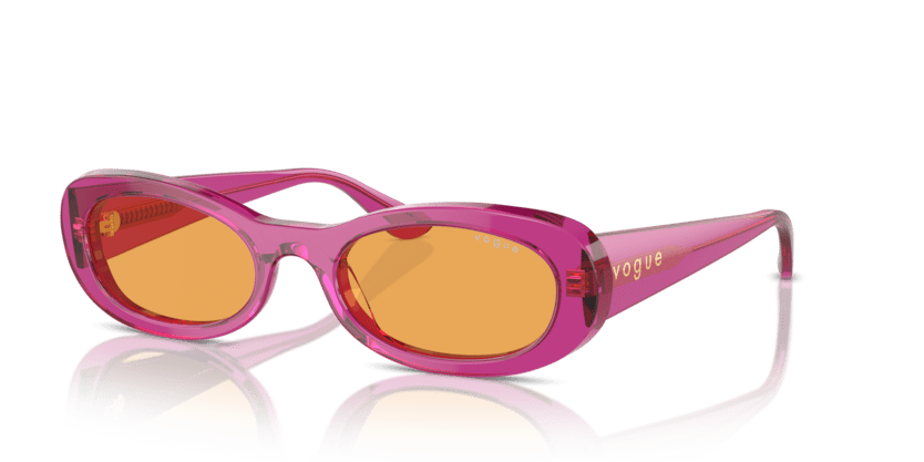 0VO5582S - Vogue - (Transparent Violet) Orange - 53 - 20 - 140 MM - Ardor Eyewear 8056262148006