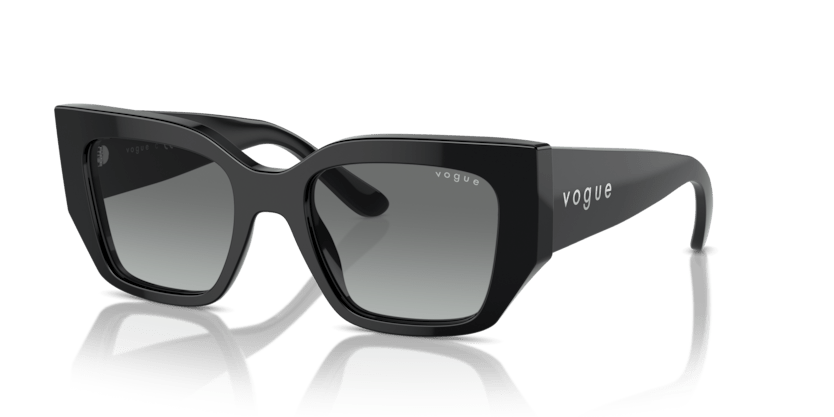 0VO5583S - Vogue - (Black) Gradient Grey - 51 - 20 - 140 MM - Ardor Eyewear 8056262148167