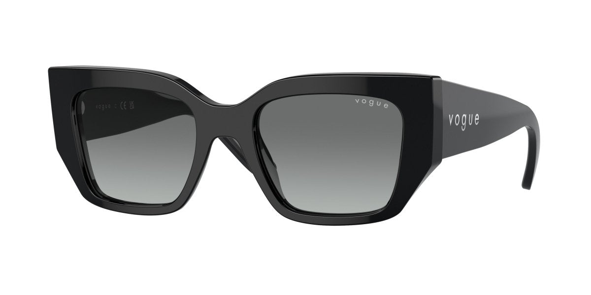 0VO5583S - Vogue - (Black) Gradient Grey - 51 - 20 - 140 MM - Ardor Eyewear 8056262148167