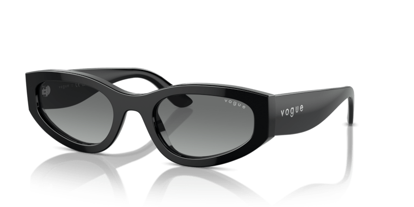 0VO5585S - Vogue - (Black) Gradient Grey - 54 - 22 - 140 MM - Ardor Eyewear 8056262148228