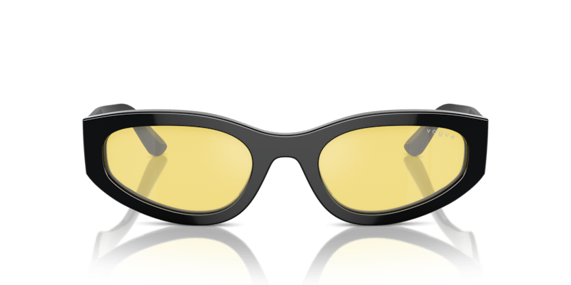 0VO5585S - Vogue - (Black) Yellow Flash Silver - 54 - 22 - 140 MM - Ardor Eyewear 8056262148235