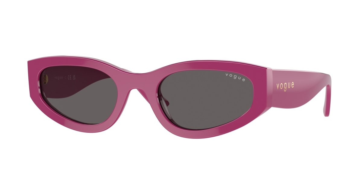 0VO5585S - Vogue - (Full Fuchsia) Black Smoke - 54 - 22 - 140 MM - Ardor Eyewear 8056262148198