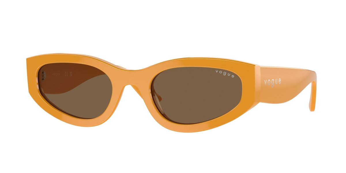 0VO5585S - Vogue - (Full Ochre) Dark Brown - 54 - 22 - 140 MM - Ardor Eyewear 8056262148181