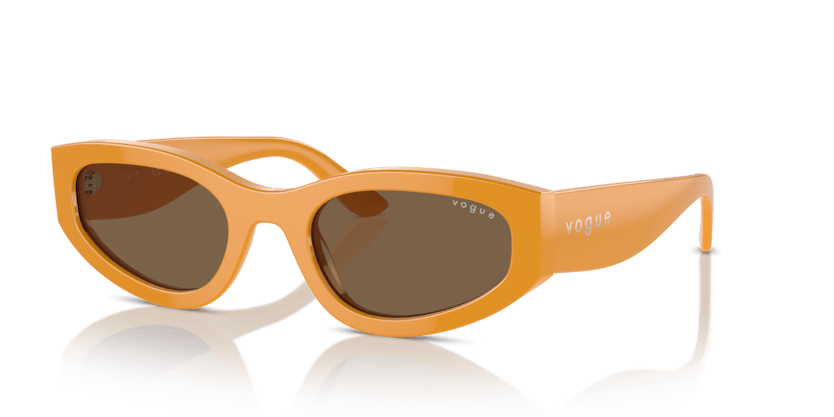 0VO5585S - Vogue - (Full Ochre) Dark Brown - 54 - 22 - 140 MM - Ardor Eyewear 8056262148181