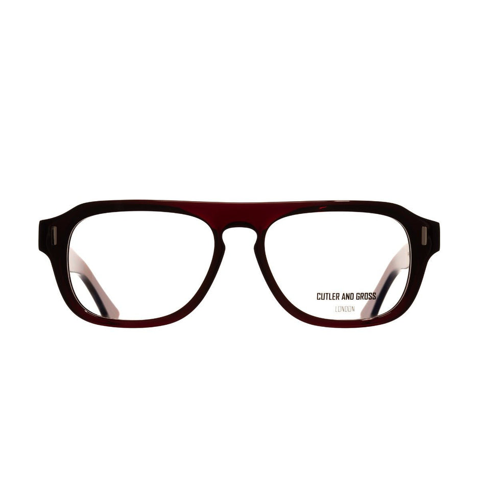 1319 - 55 - 08 - Bordeaux Red - Cutler and Gross - Ardor Eyewear 5056322120860