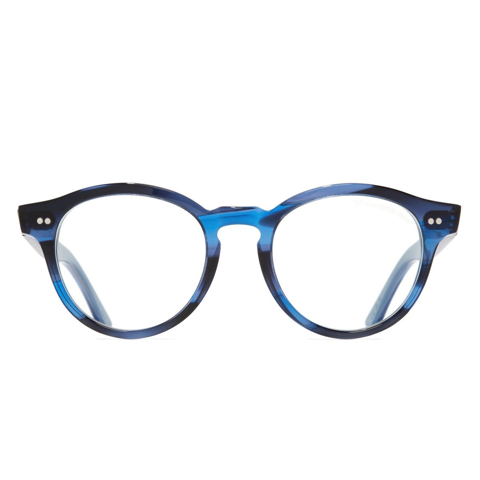 1378S - 49 - 12 - Striped Blue Havana/Powder - Cutler and Gross - Ardor Eyewear 5056322134331