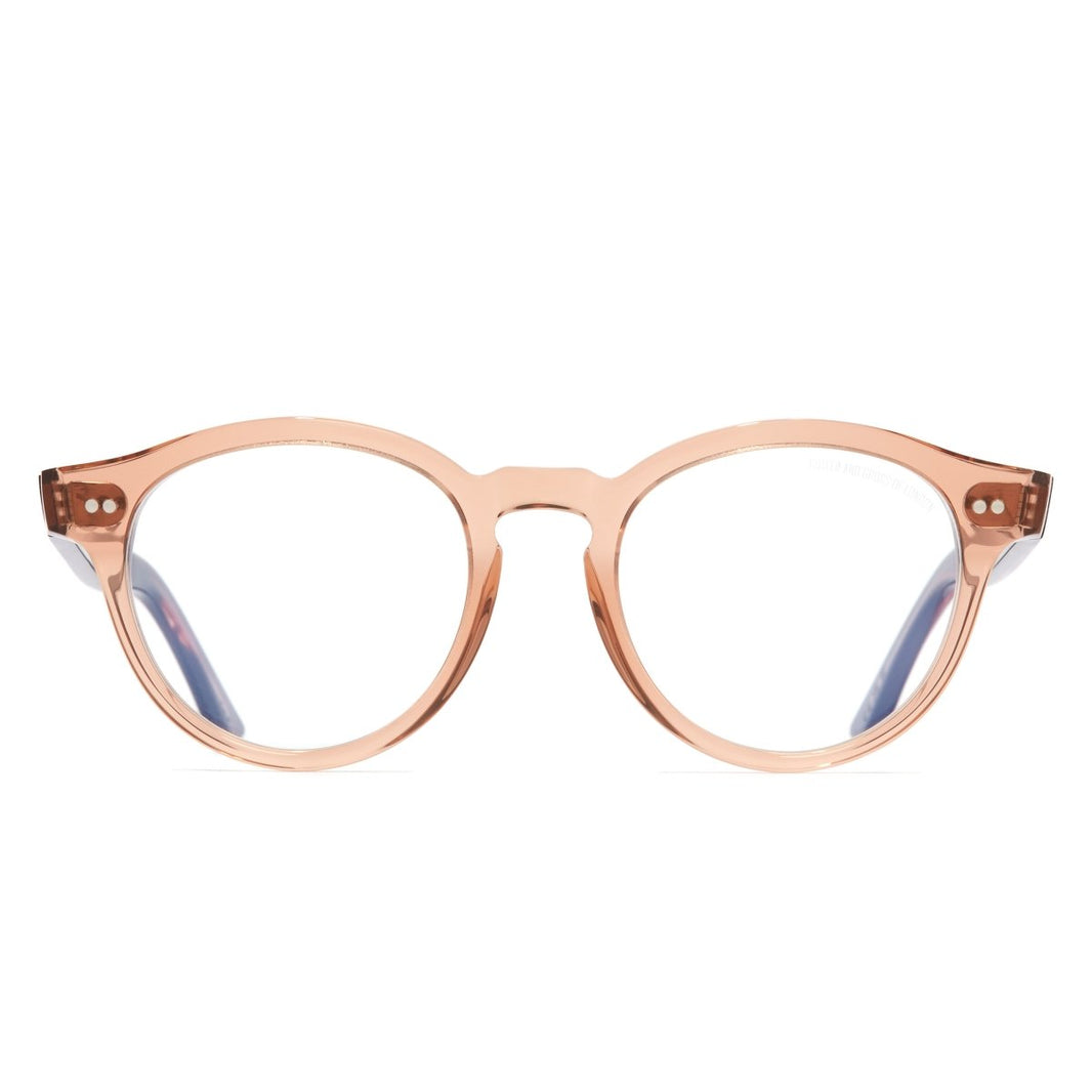 1378S - 49 - 13 - Crystal Peach/Striped Brown Havana - Cutler and Gross - Ardor Eyewear 5056322134348