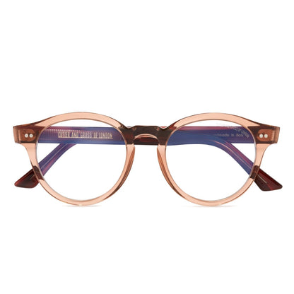 1378S - 49 - 13 - Crystal Peach/Striped Brown Havana - Cutler and Gross - Ardor Eyewear 5056322134348