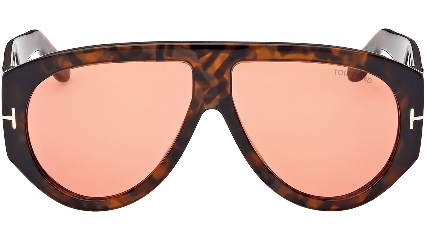 Tom Ford FT1044 Shiny Dark Havana / Bordeaux 889214402547