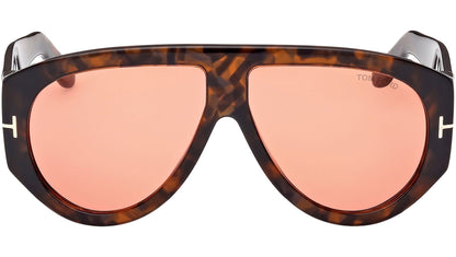 Tom Ford FT1044 Shiny Dark Havana / Bordeaux 889214402547