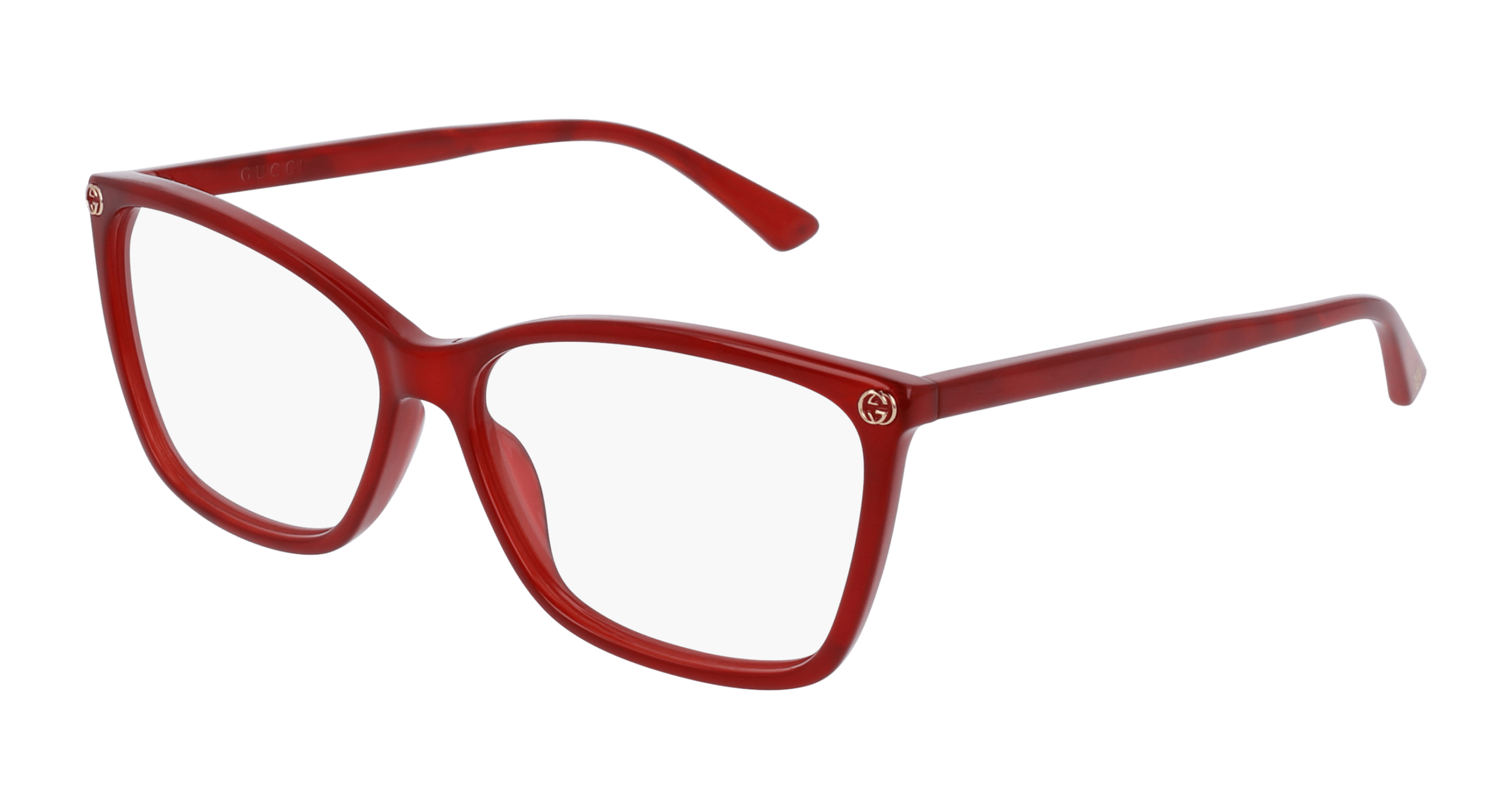 Red Eyeglasses Gucci 889652048338