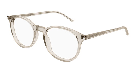 Beige Eyeglasses Saint Laurent 889652263915