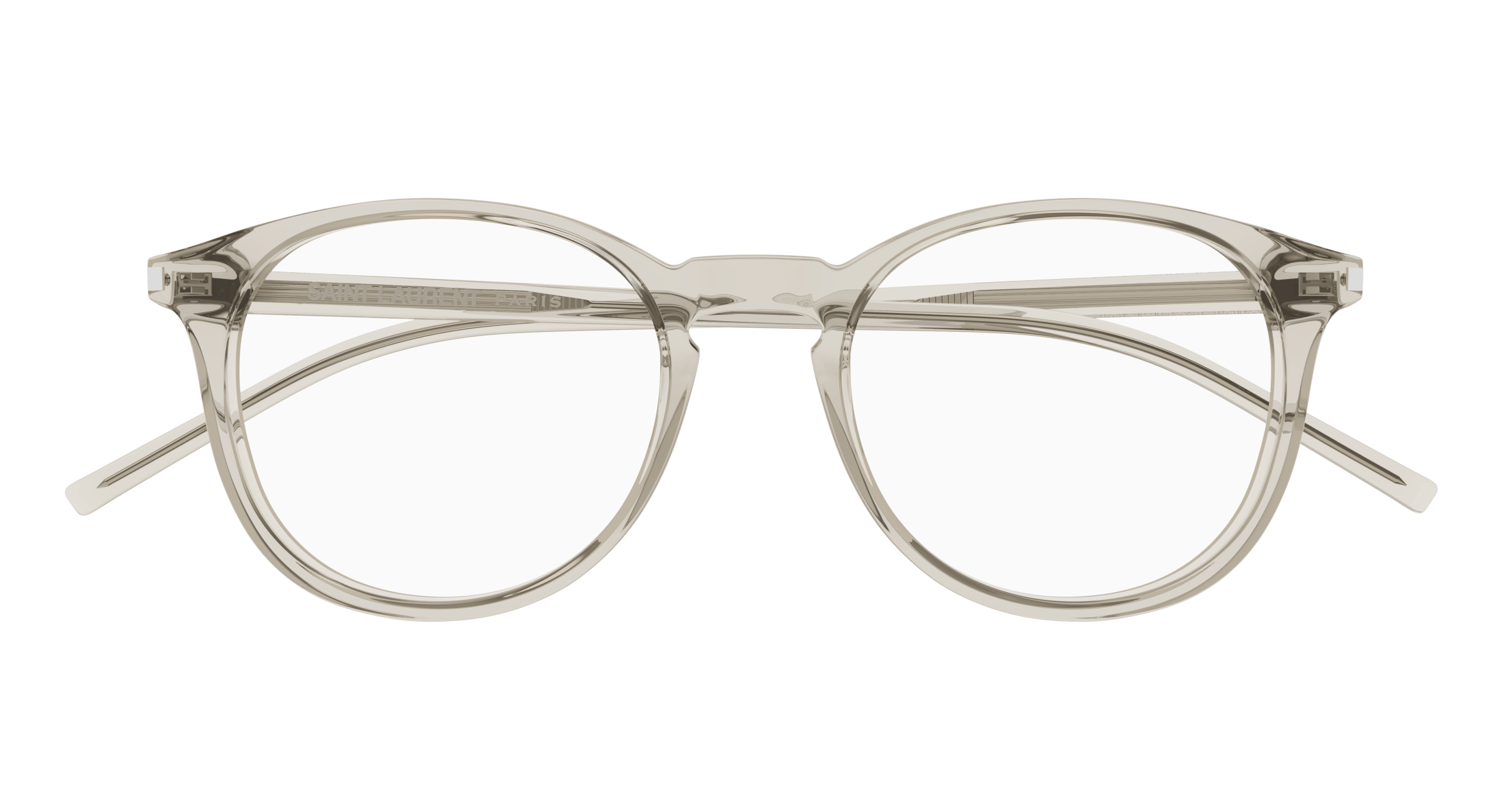 Beige Eyeglasses Saint Laurent 889652263915